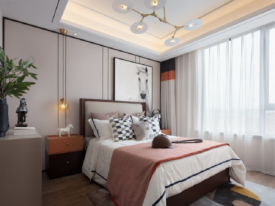 「家居设计」和泓·桃李春风新中式 | 品辰设计装修效果图片_26