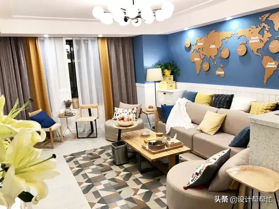 新房现代简约混搭风格，进门客餐厅成亮点，忍不住晒晒装修效果图片_2