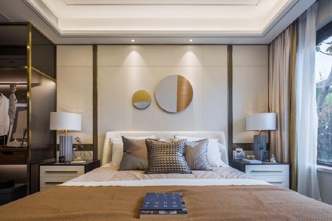 「家居设计」恰到好处的温柔轻奢，三户型品质美学家 | 圣易文装修效果图片_35