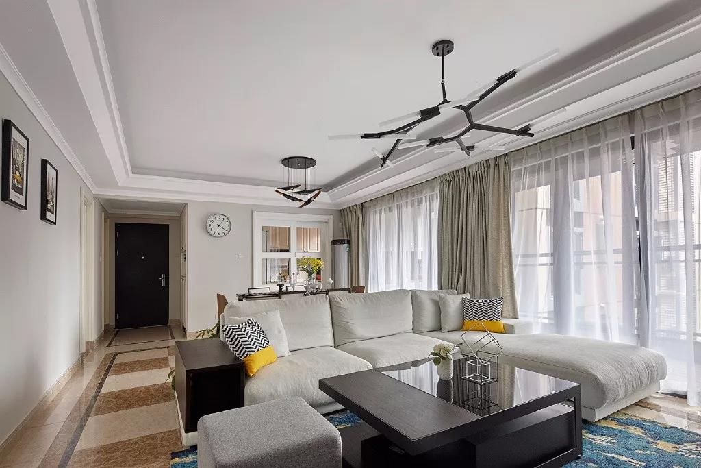 136㎡欧式风，去繁从简，时尚又温馨