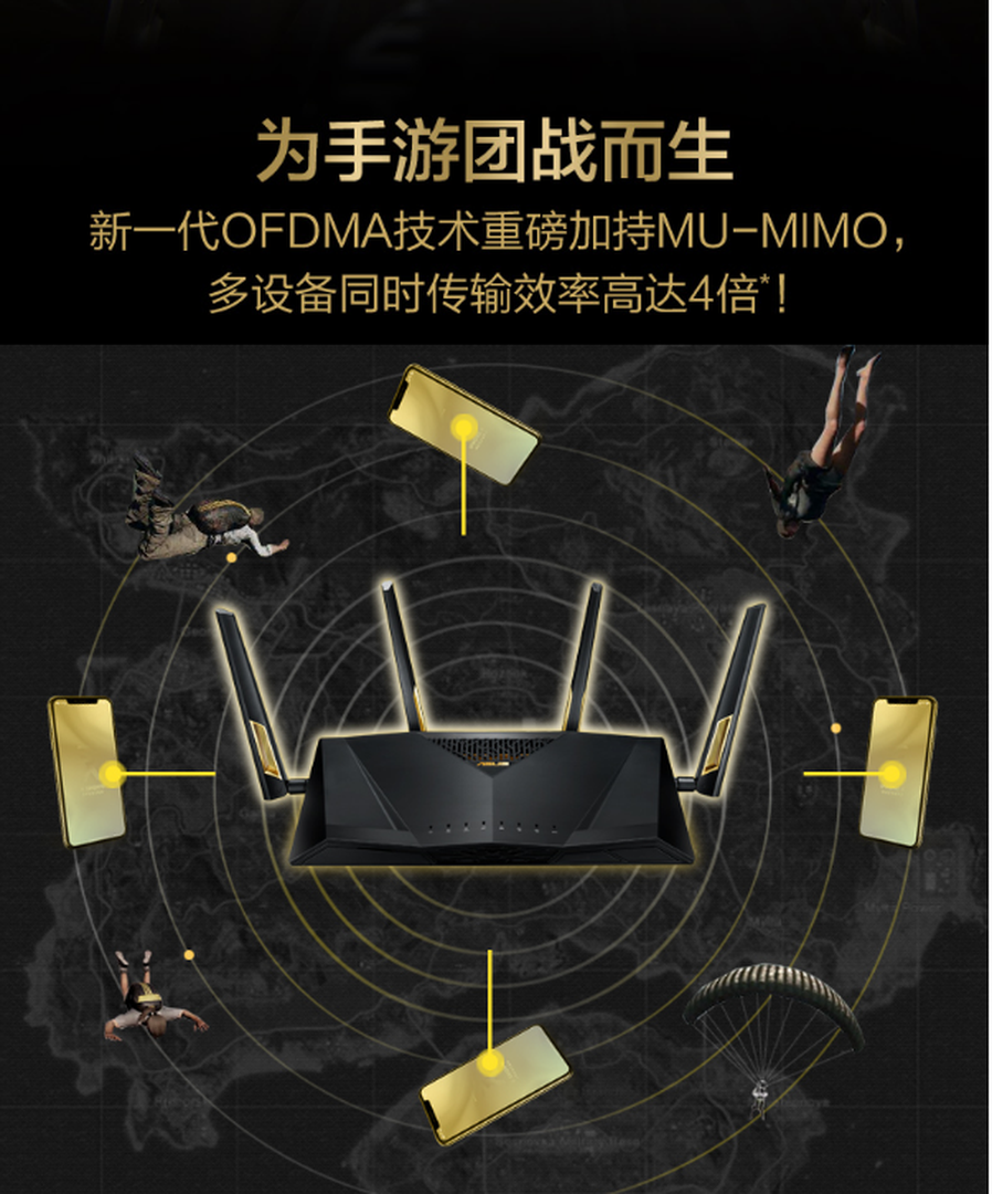 巅峰24小时，高端路由华硕RT-AX88U，你值得拥有装修效果图片_3