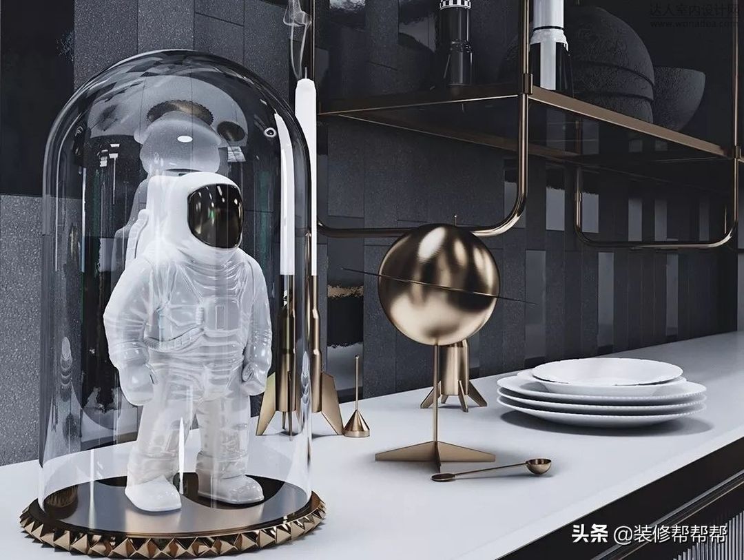 高级黑的美，精选合集作品装修效果图片_18