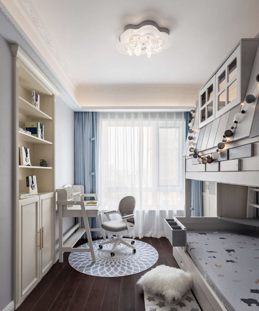 15个创意满满的儿童房设计，给宝贝一个有趣的小窝装修效果图片_10