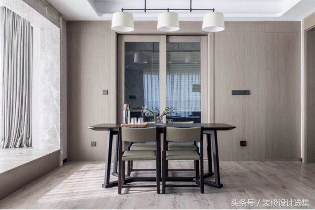 163㎡现代人文，清爽舒适三居室装修效果图片_6