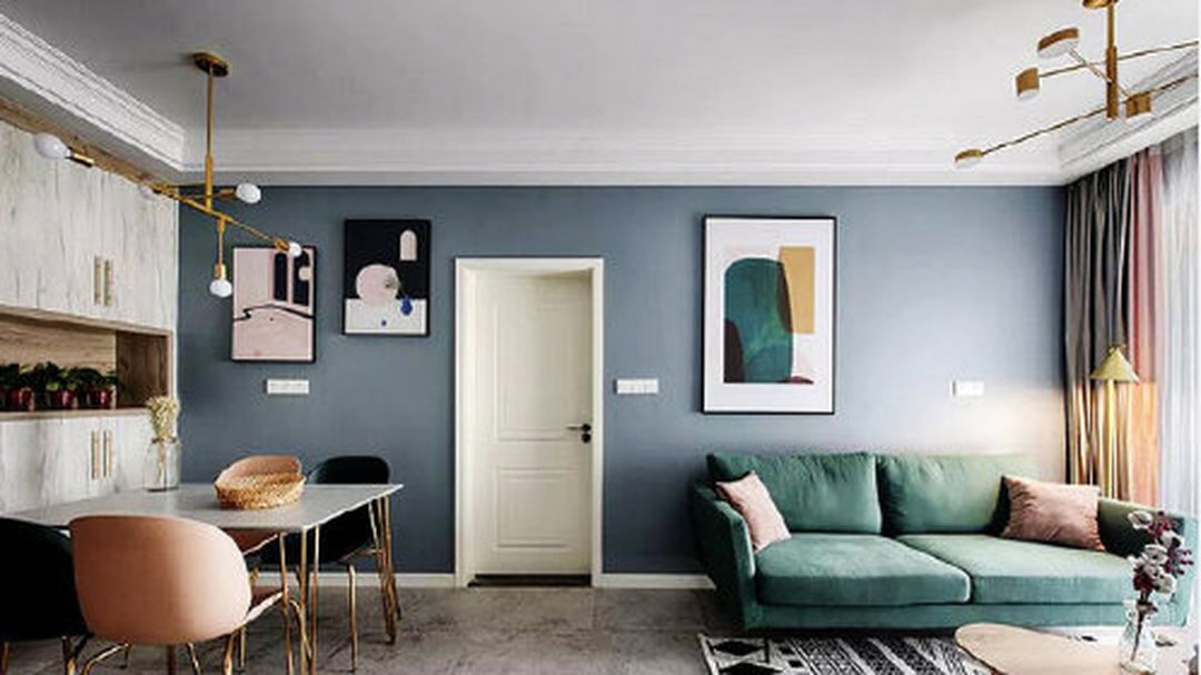 北欧混搭风，简简单单的生活装修效果图片_2