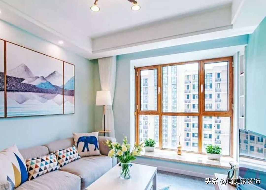 80㎡两室，二手房翻新，设计师重新设计！完工后太赞装修效果图片_2