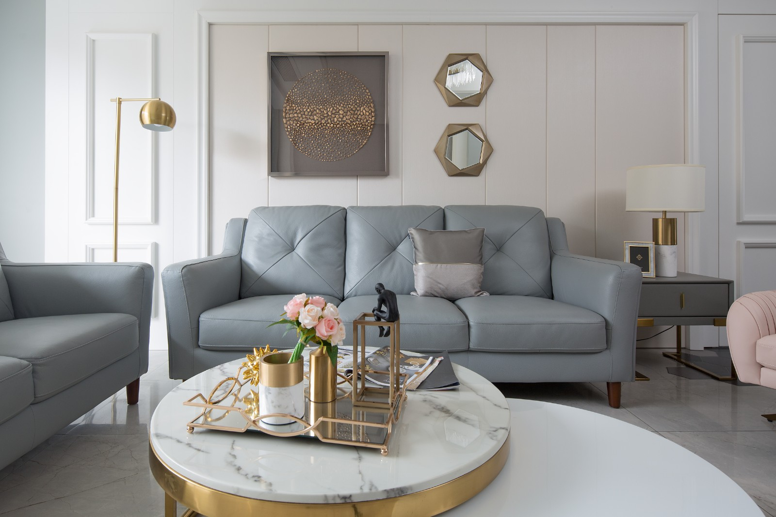 「家居设计」轻奢+现代风格，营造多元化空间 | 自贡名筑设计