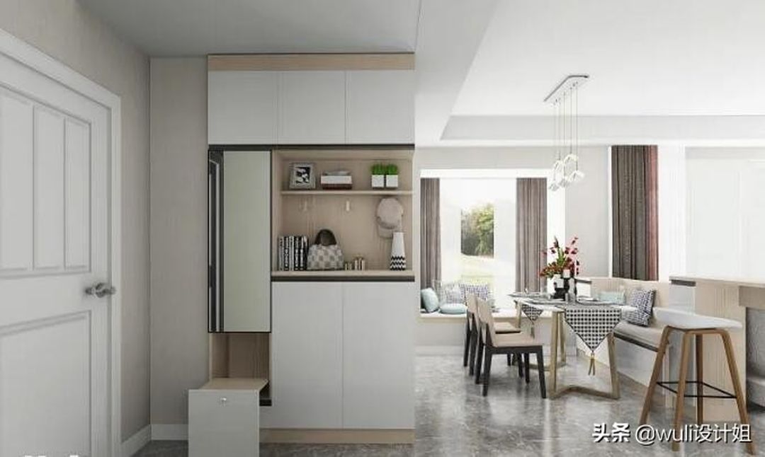 恕我直言，30个玄关设计总有一款适合你！装修效果图片_15