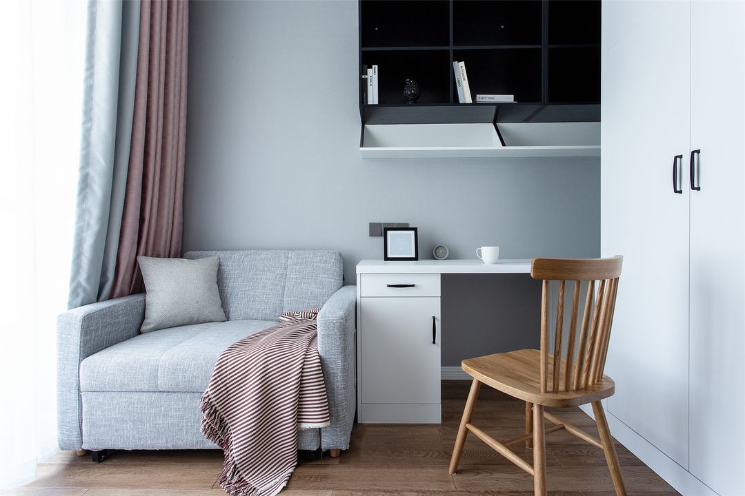 16张小户型适用的书房设计，可以参考装修效果图片_10