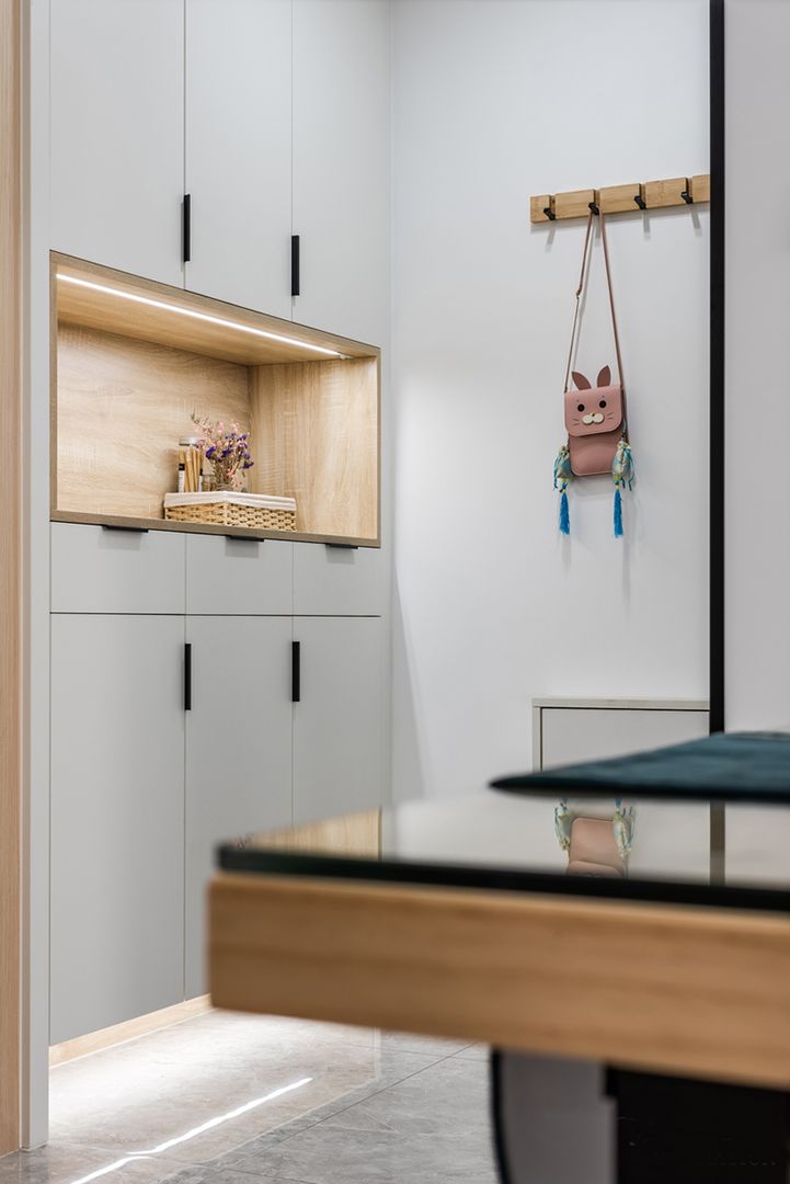 18张高颜值入户玄关设计，领略一进门的美装修效果图片_8