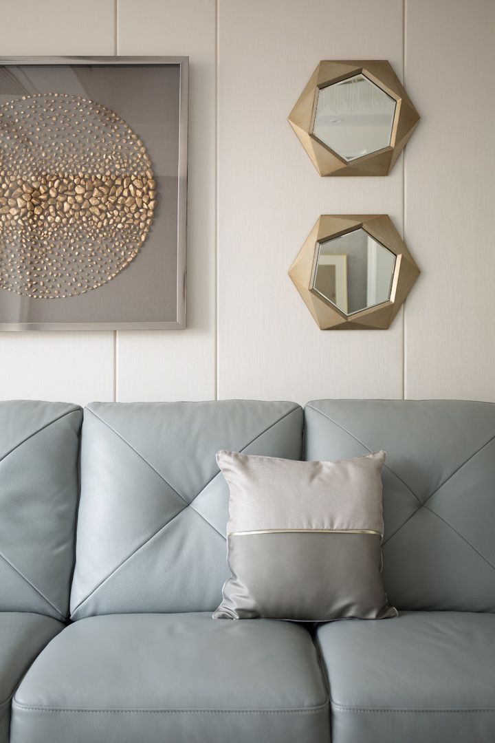 「家居设计」轻奢+现代风格，营造多元化空间 | 自贡名筑设计装修效果图片_12