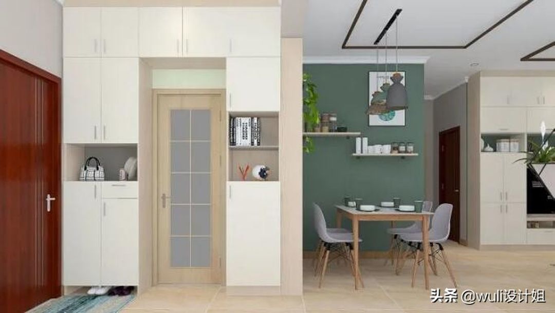 恕我直言，30个玄关设计总有一款适合你！装修效果图片_14