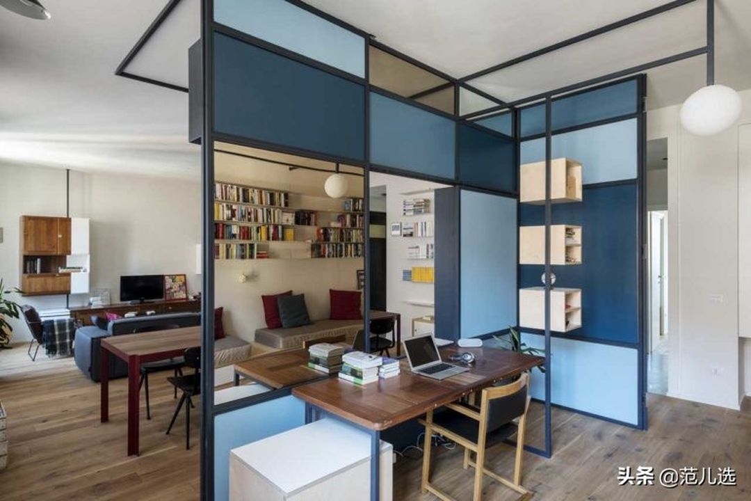 86平米3人两居，演绎简约复古小情调的家装修效果图片_3