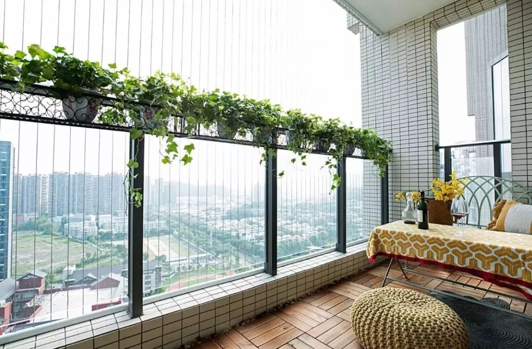 32张封闭式阳台设计，最全的参考收了备用装修效果图片_27