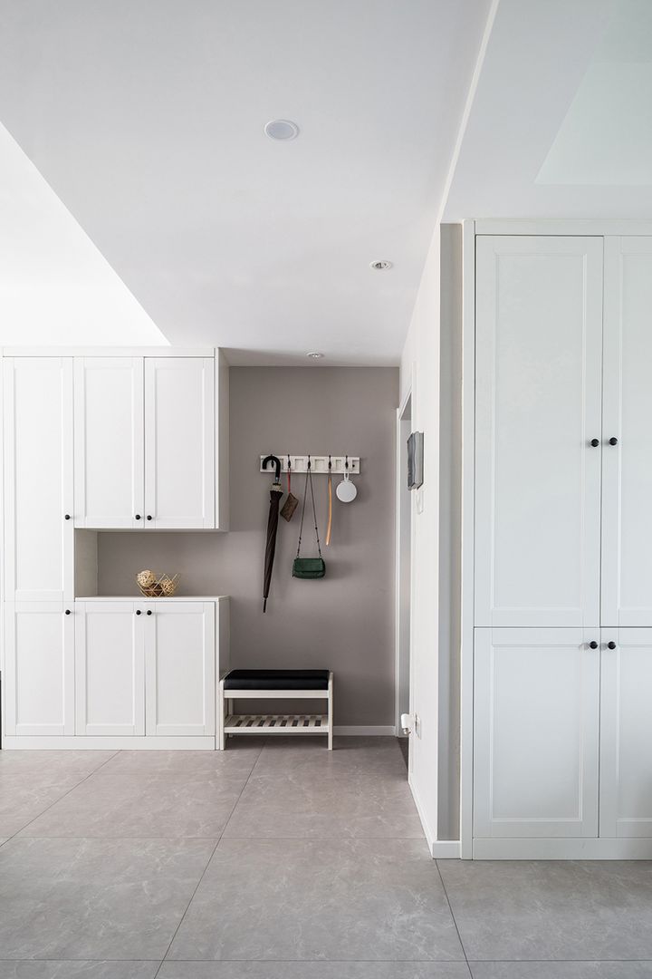 18张高颜值入户玄关设计，领略一进门的美装修效果图片_16