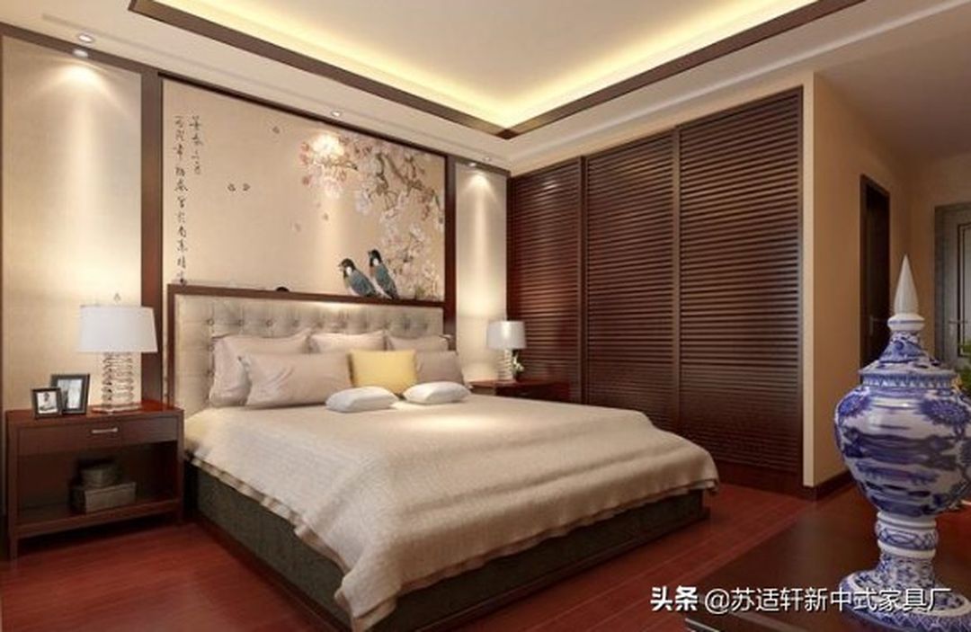 160㎡新中式风格设计，江南国风如此好看的中式装修效果图片_6