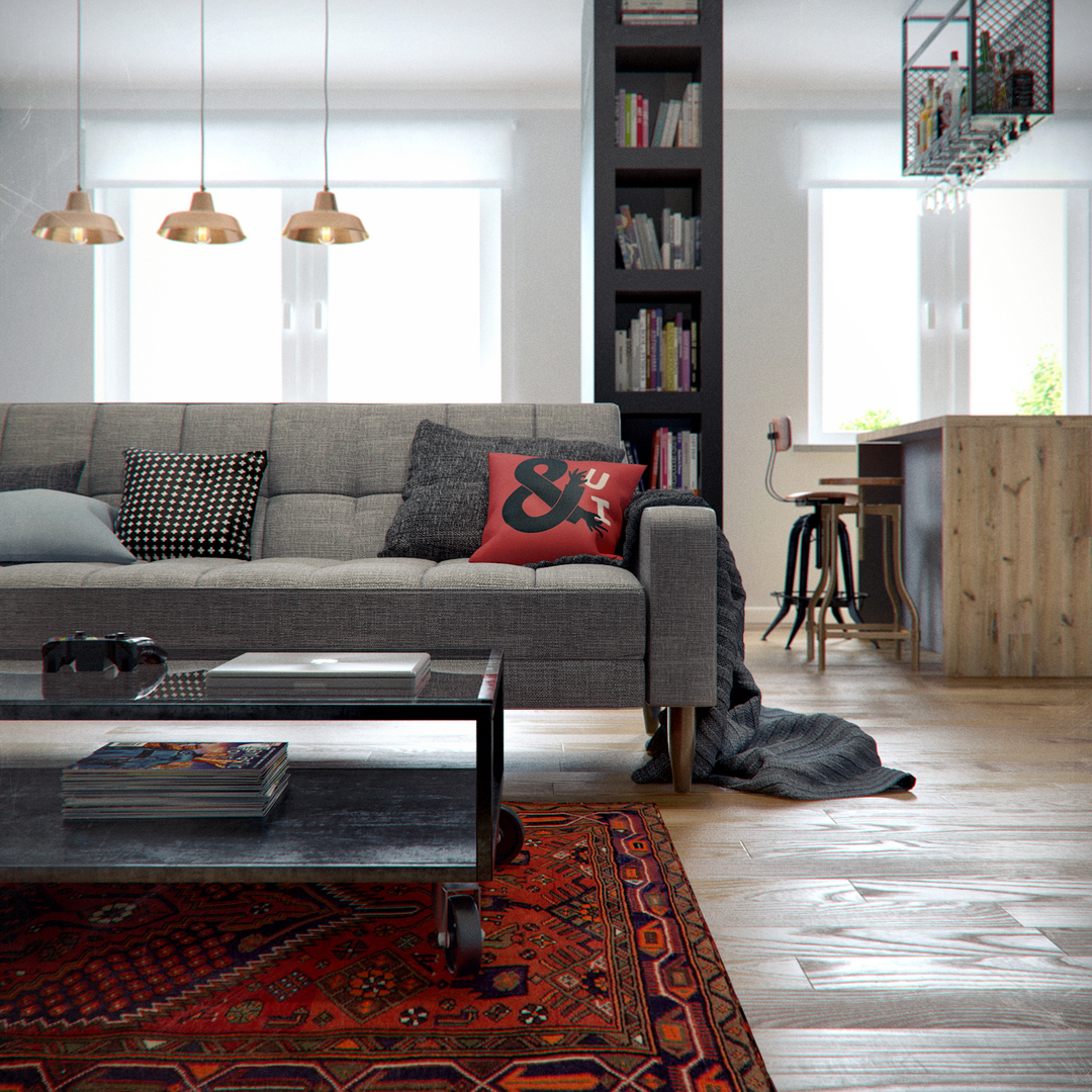 宜家的家具也不错，俄罗斯混搭风格送上装修效果图片_14