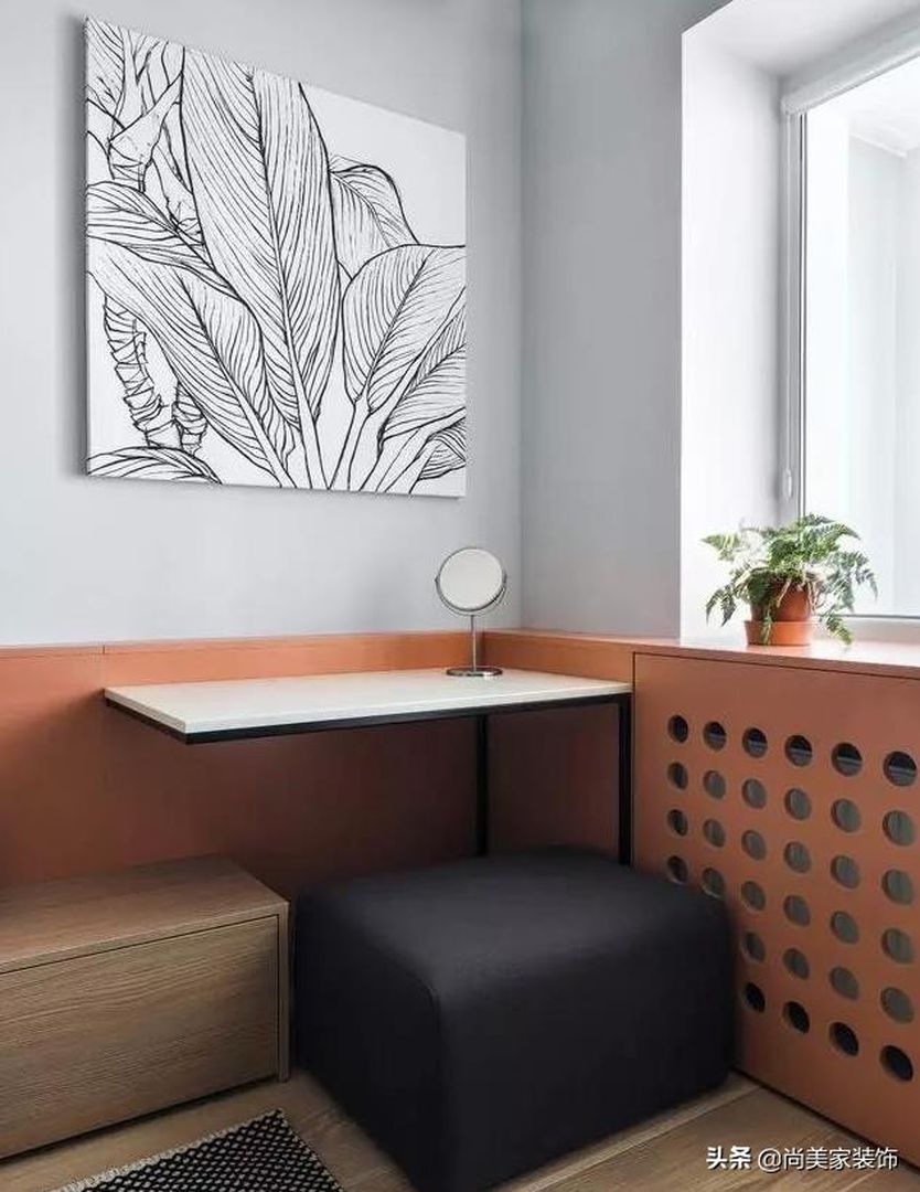 小户型如何装修？58㎡两房，北欧风格！清爽又温馨装修效果图片_9