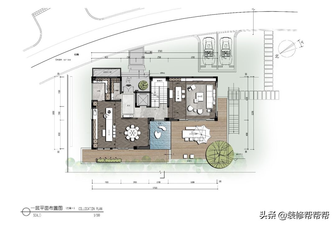 510㎡温泉城别墅,向美而生，惬意人居装修效果图片_36