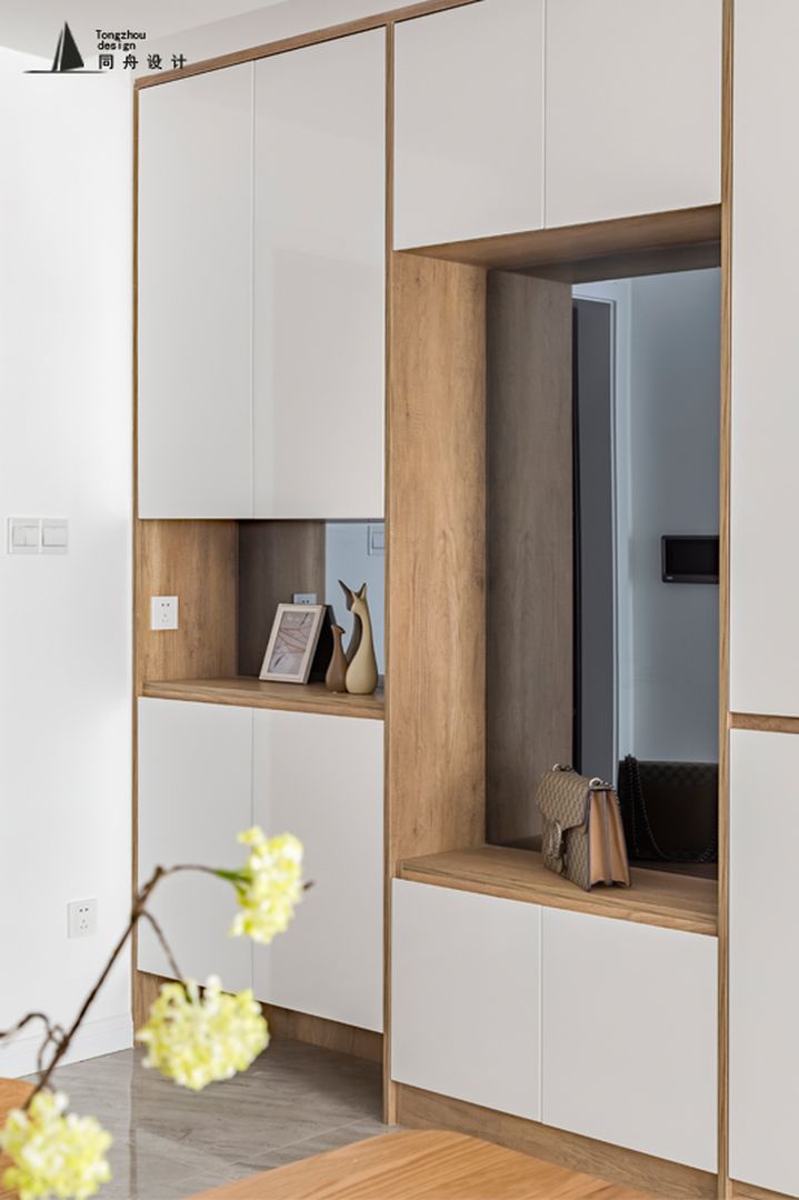 18张高颜值入户玄关设计，领略一进门的美装修效果图片_17