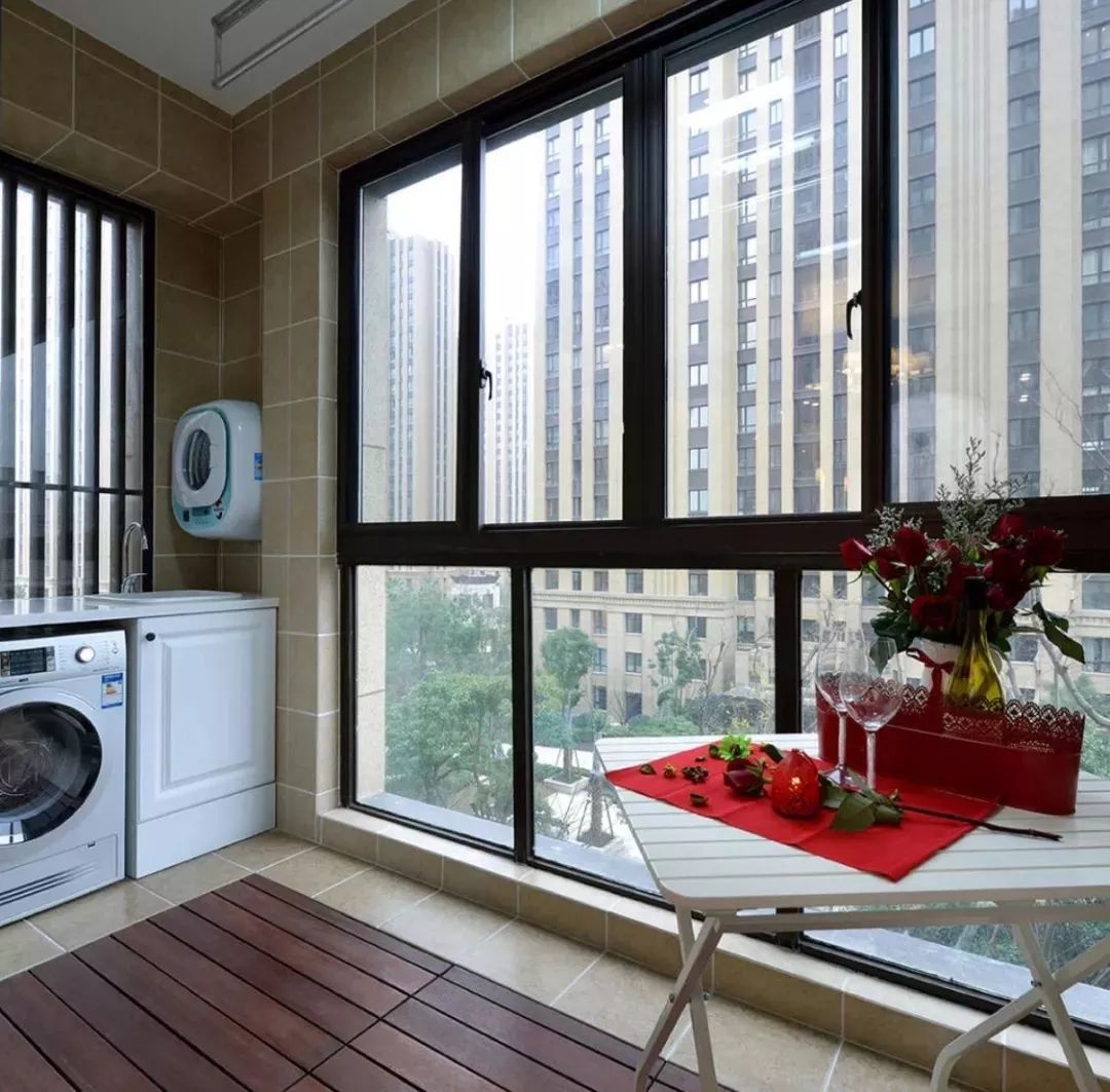 32张封闭式阳台设计，最全的参考收了备用装修效果图片_16