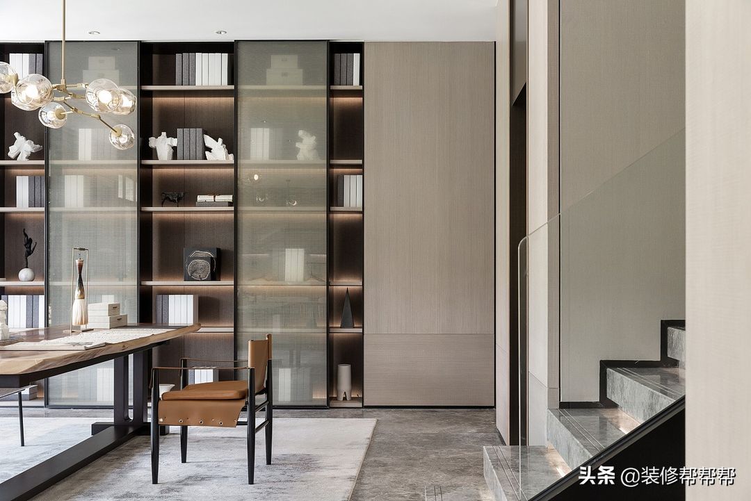 510㎡温泉城别墅,向美而生，惬意人居装修效果图片_16