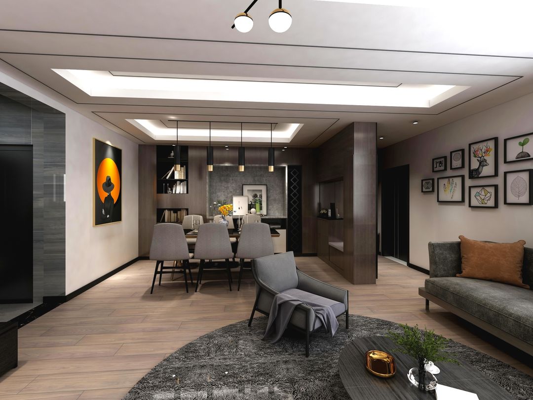 现代简约丨用心感受生活中的美好装修效果图片_1