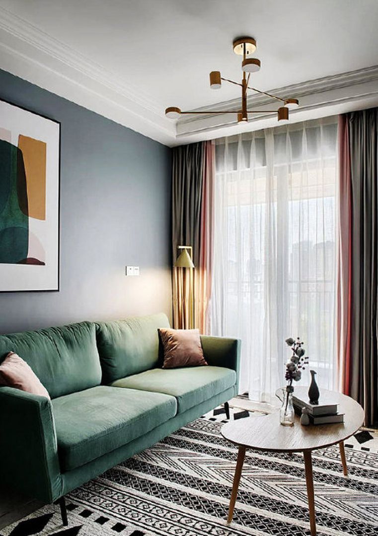 北欧混搭风，简简单单的生活装修效果图片_7