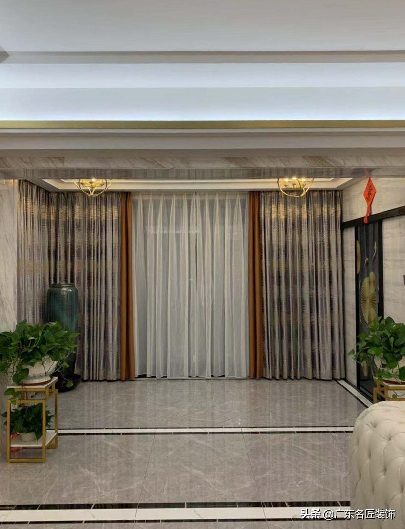 224m²轻奢靓家，朴实的棕色，带来精致典雅的生活装修效果图片_8