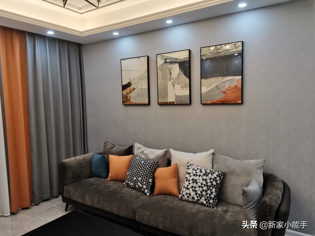 新房总算是完工了，效果真心漂亮，房间不做吊顶一家人都很满意装修效果图片_3