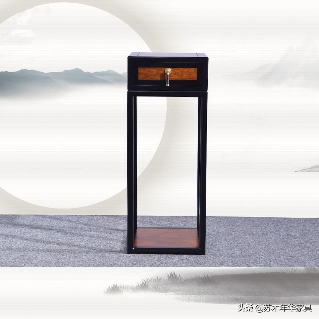 让人眼前一亮的新中式花架，你会喜欢吗？装修效果图片_18