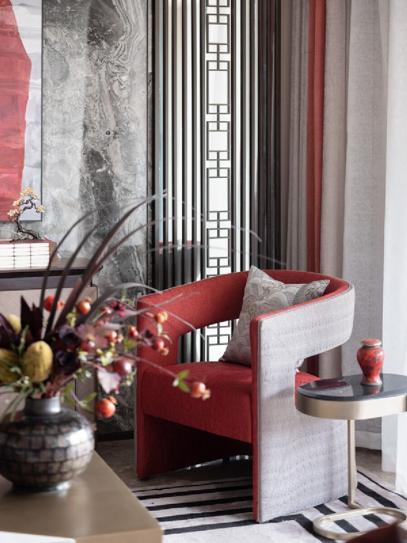 「家居设计」和泓·桃李春风新中式 | 品辰设计装修效果图片_5