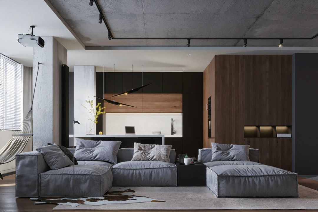 「家居设计」当北欧遇上工业风，颜值与格调兼备的理性生活装修效果图片_23