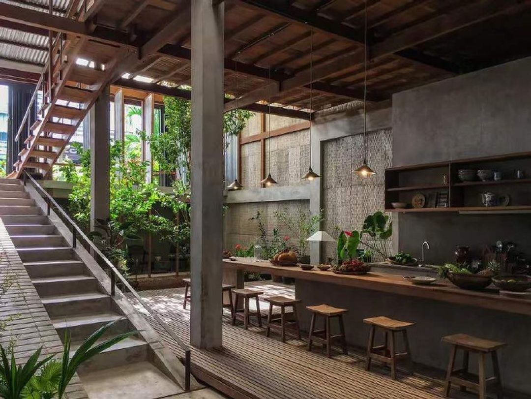 种满绿植的家居空间装修效果图片_8