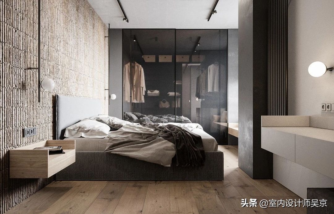 简约复式公寓，石材墙面竟如此有质感装修效果图片_6