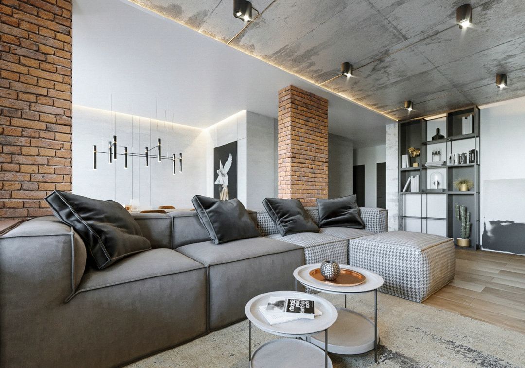 「家居设计」当极简主义邂逅工业风装修效果图片_2
