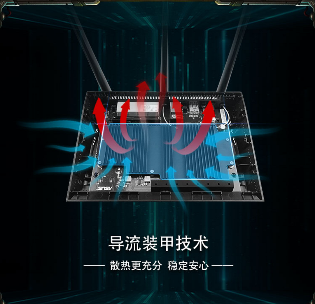 巅峰24小时，华硕高性价比家用路由器RT-AC66U B1推荐装修效果图片_5