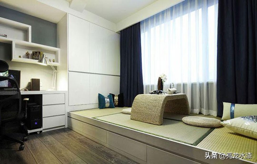 日式榻榻米吸粉无数，这样装颜值和实力都在线！装修效果图片_6