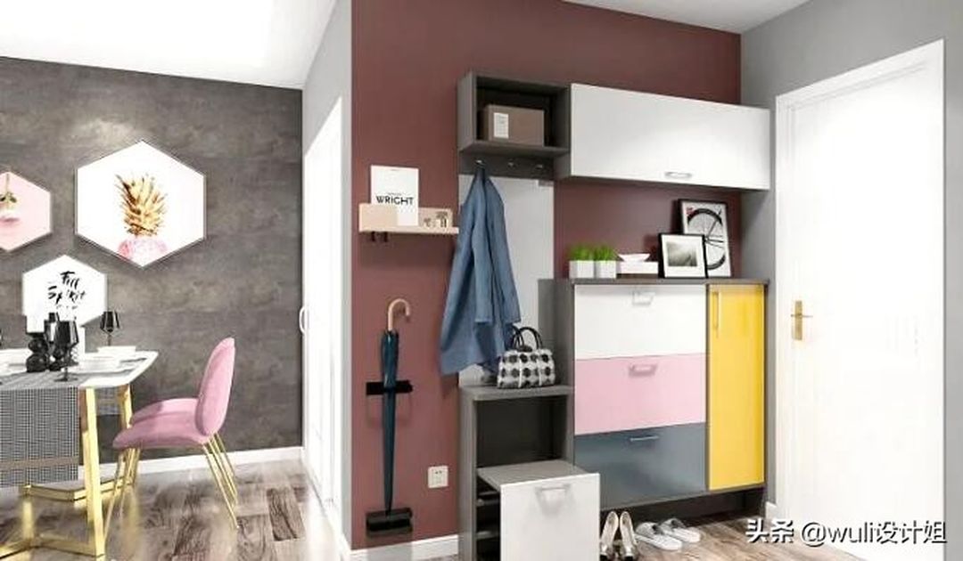 恕我直言，30个玄关设计总有一款适合你！装修效果图片_10