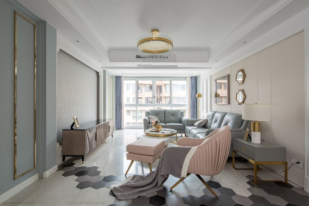 「家居设计」轻奢+现代风格，营造多元化空间 | 自贡名筑设计装修效果图片_2