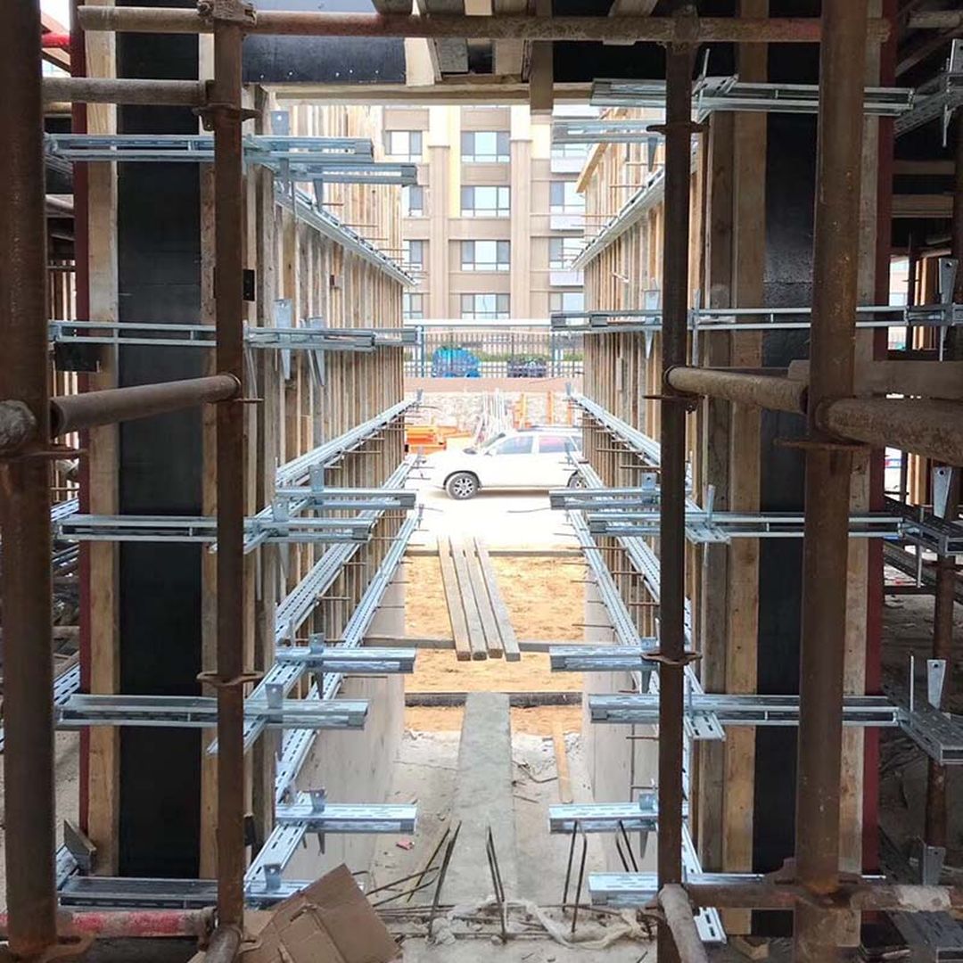 新型建筑模板钢支撑体系装修效果图片_1