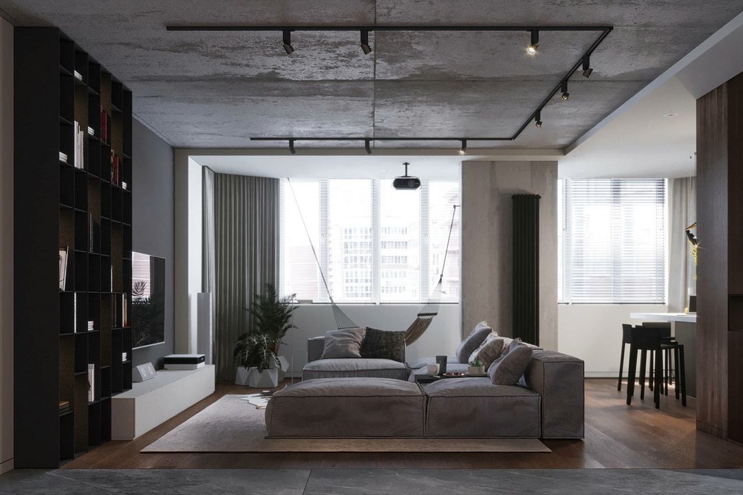 「家居设计」当北欧遇上工业风，颜值与格调兼备的理性生活装修效果图片_24