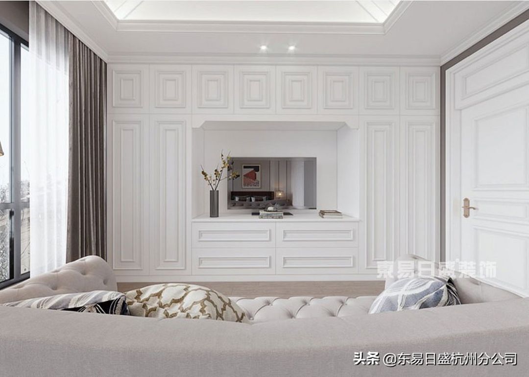 300㎡现代简约风格跃层设计，大胆灵活，简单而不失丰富装修效果图片_7