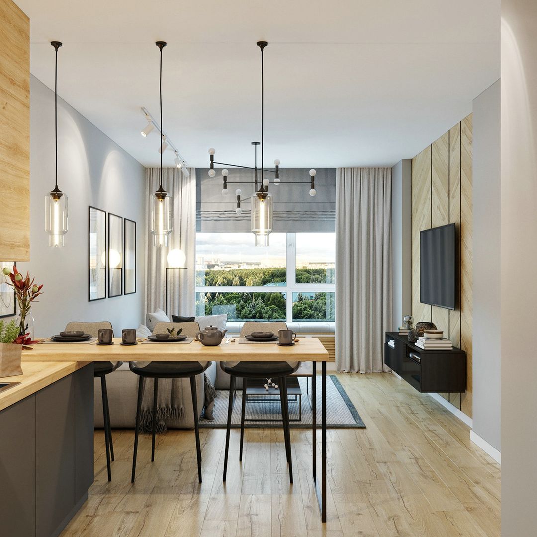 「家居设计」高级灰北欧风，源于自然用于生活装修效果图片_7