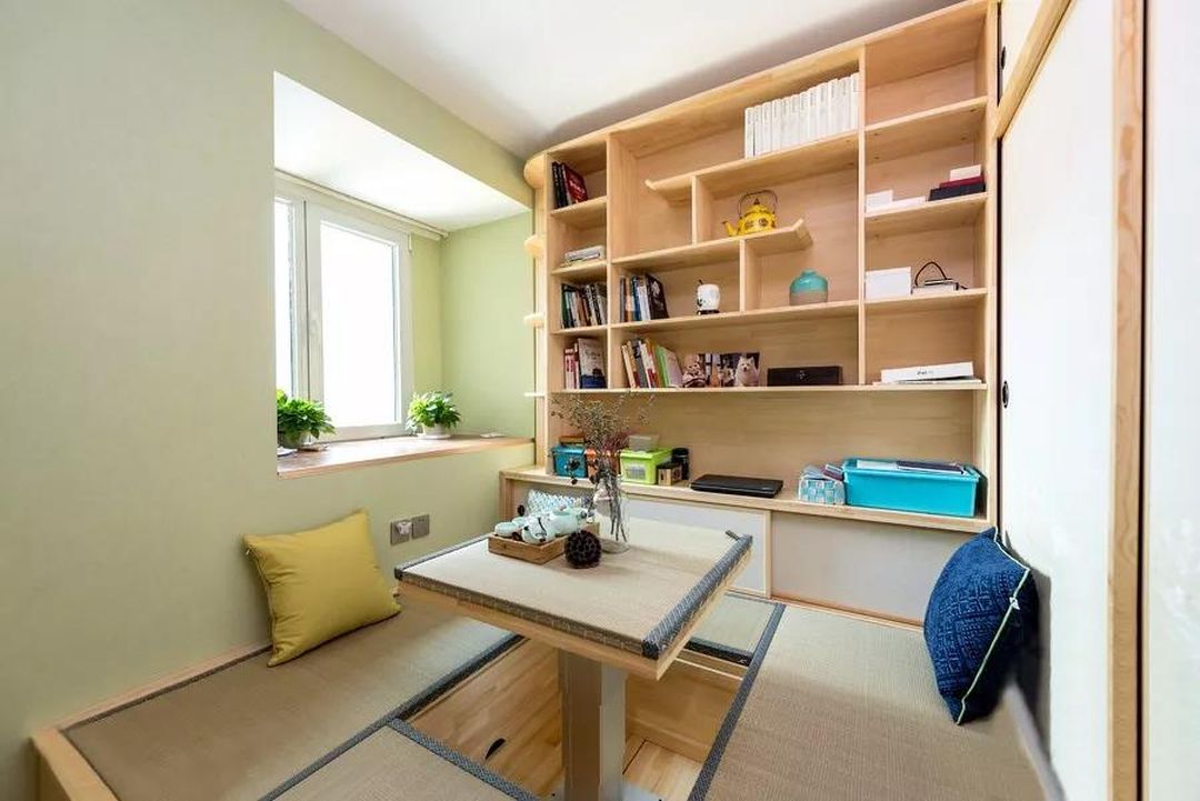 家装小课堂｜灵活百变的榻榻米，拯救你的不开心装修效果图片_24