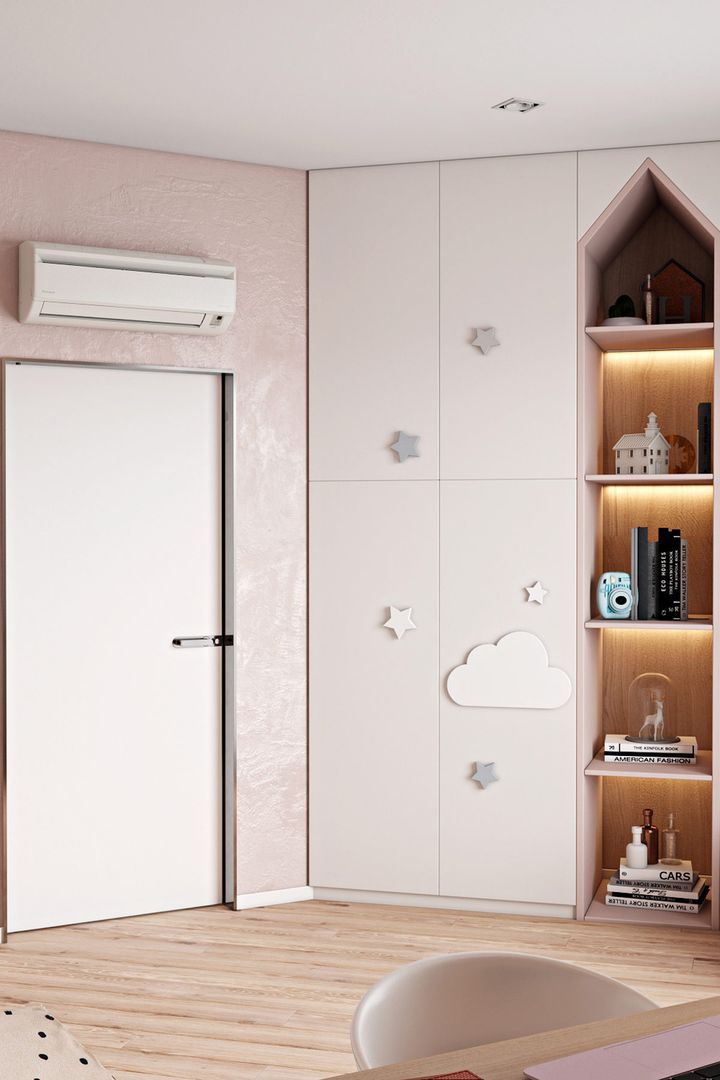 儿童房这样设计，fashion有趣也实用装修效果图片_5
