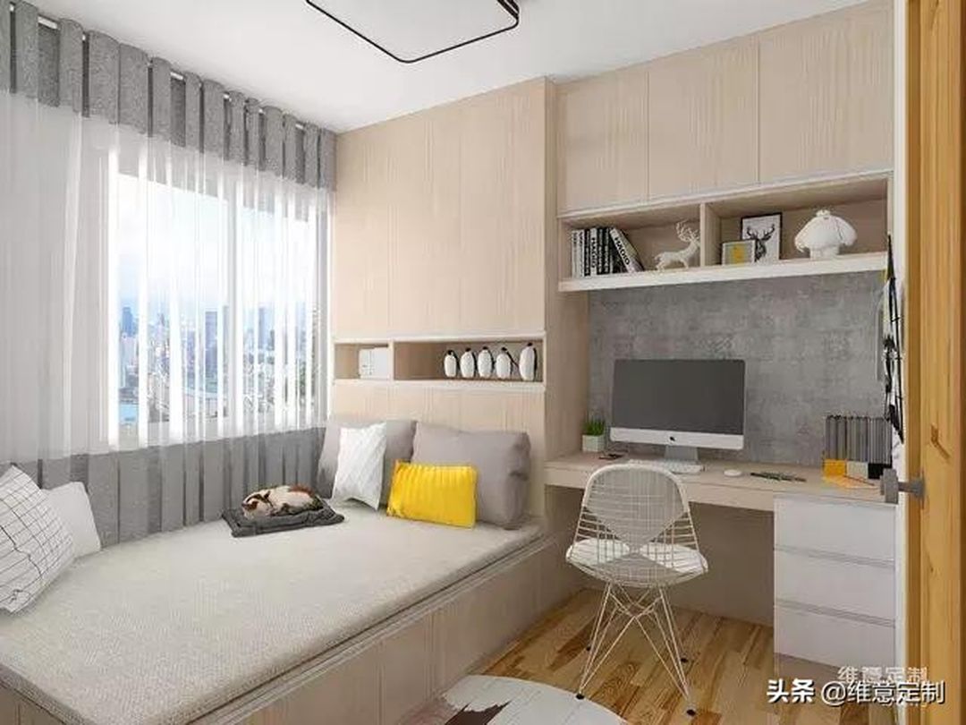 90㎡3房2厅简约不简单，颜值在线又实用，赞装修效果图片_8