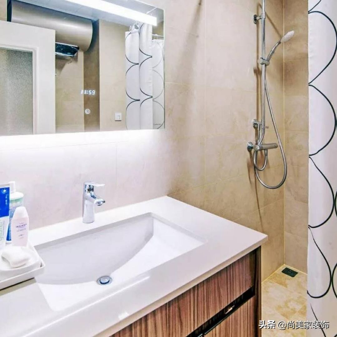 80㎡两室，二手房翻新，设计师重新设计！完工后太赞装修效果图片_8