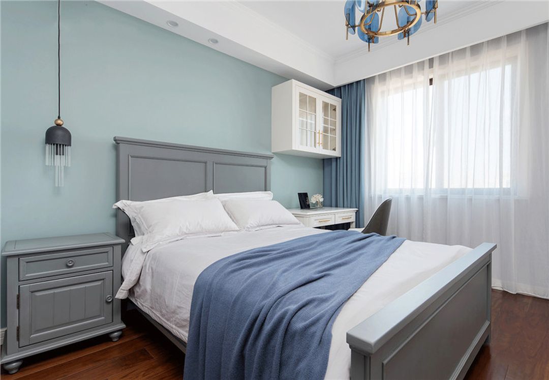 18个现代温馨卧室搭配，卧室够暖才有家的感觉装修效果图片_14