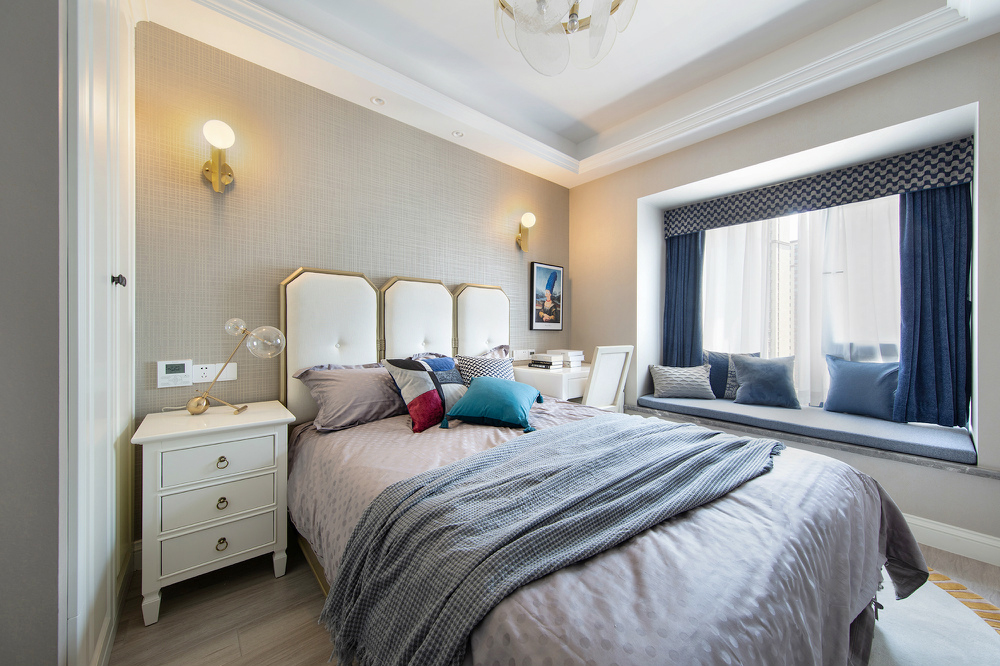 18个现代温馨卧室搭配，卧室够暖才有家的感觉